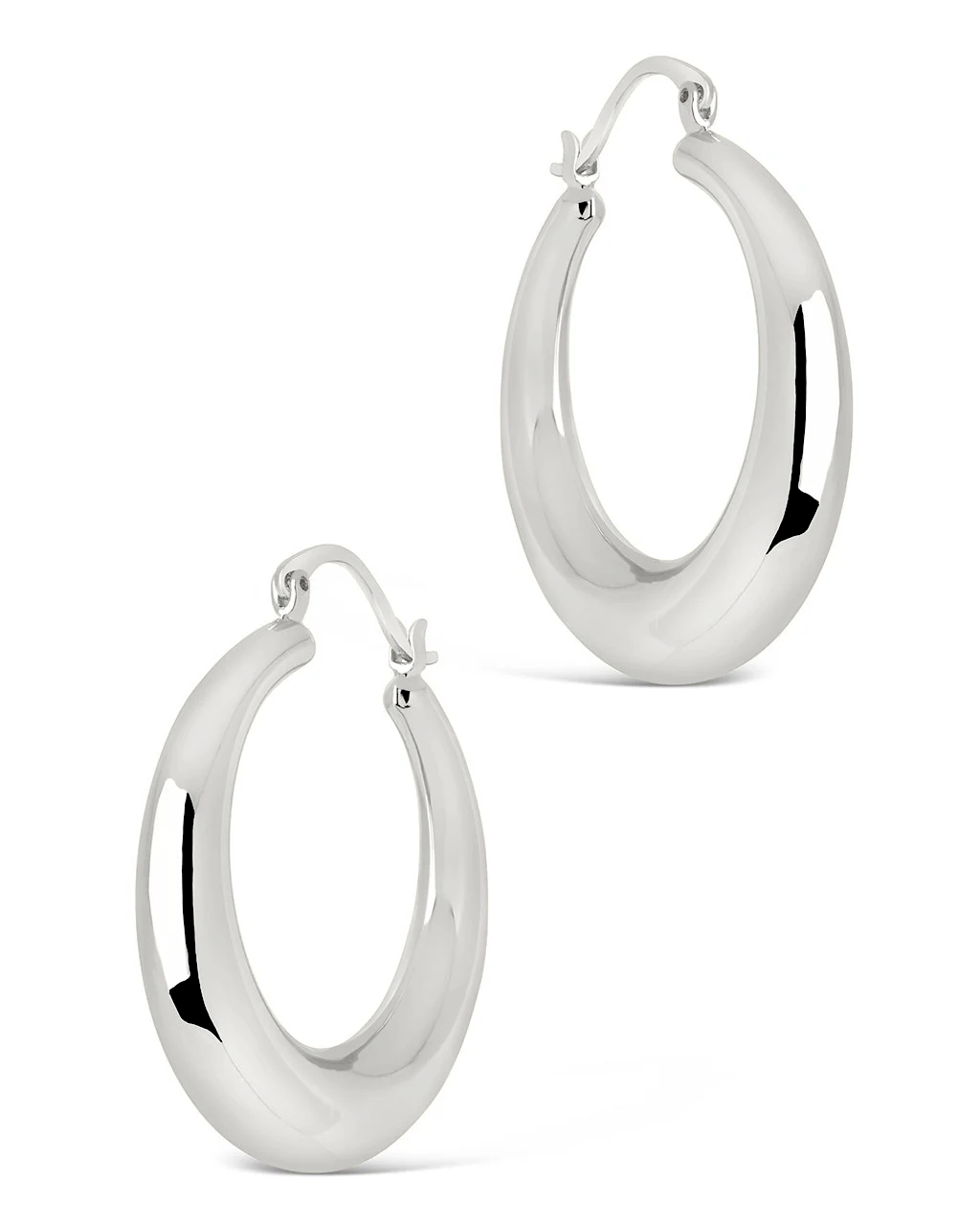 Kali Tube Hoop Earrings