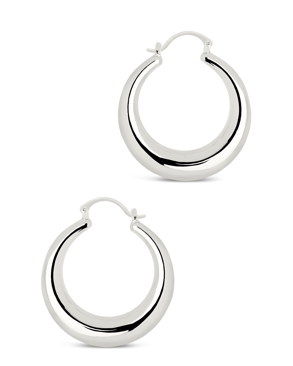 Kali Tube Hoop Earrings