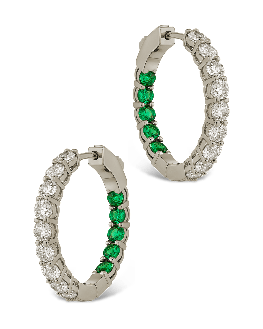 Karsyn Emerald Classic Hoops