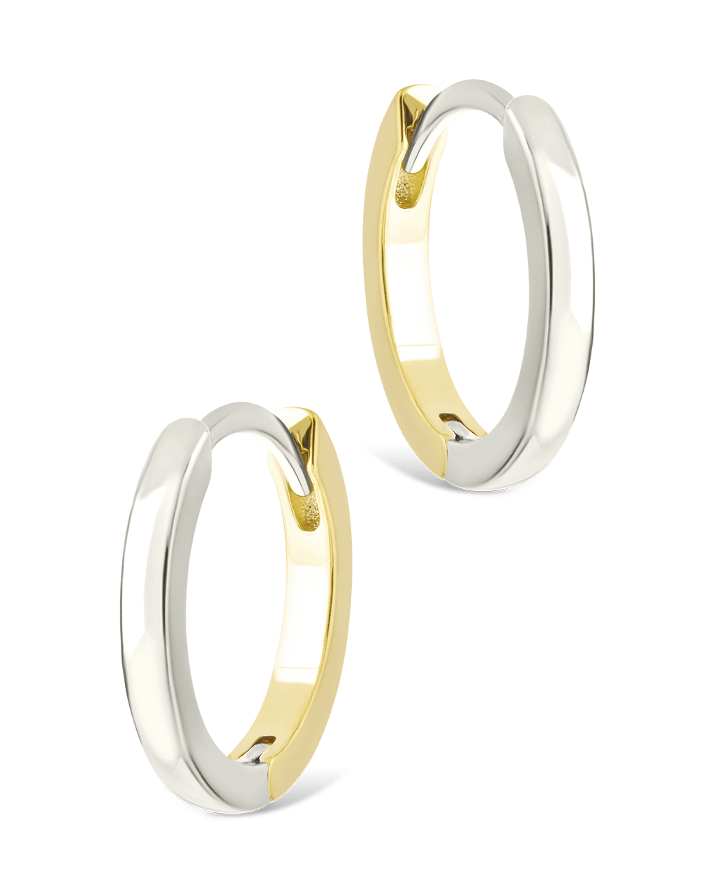 Sterling Silver Tinsley Micro Hoops