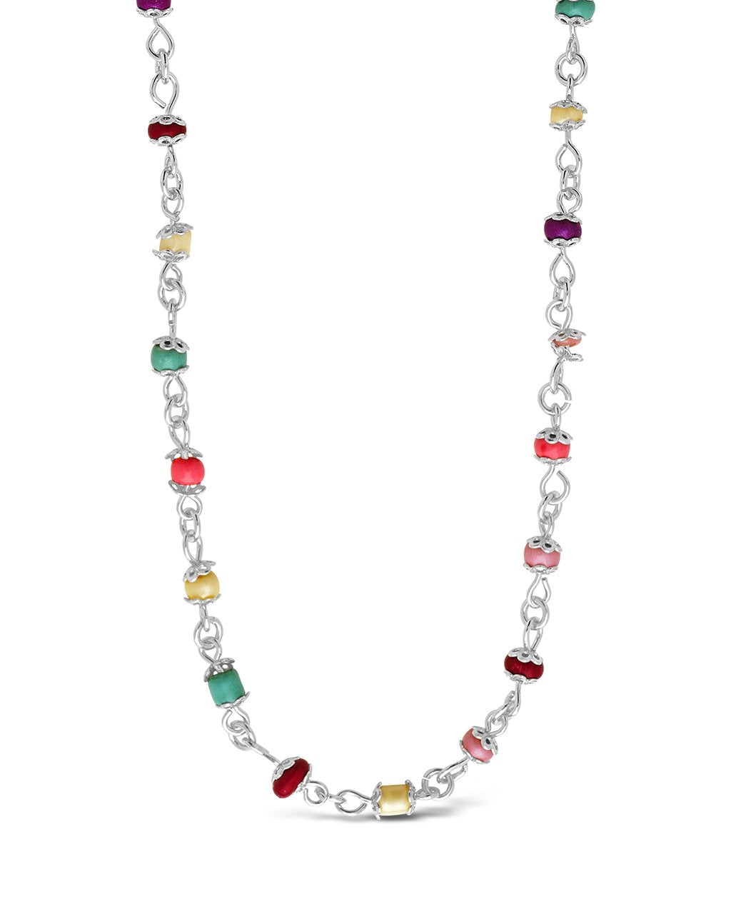 Multicolor Beaded Station Sunglass Chain