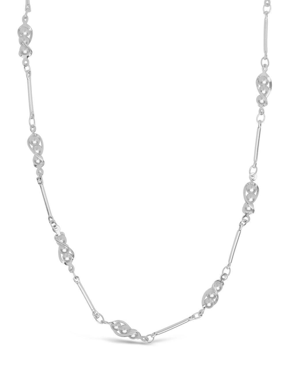 Stationed Triple Pearl Sunglass Chain
