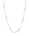 Delicate Stationed Leaf Sunglass Chain