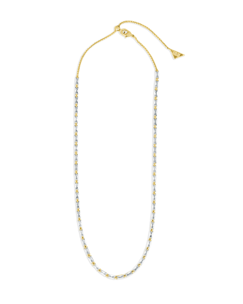 Madeline Baguette Tennis Necklace