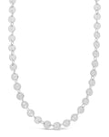 Mini Round Disk Chain Necklace