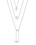 Geometric Multi Layer Necklace