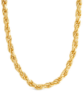 Sterling Silver Belen Dainty Rope Chain Necklace