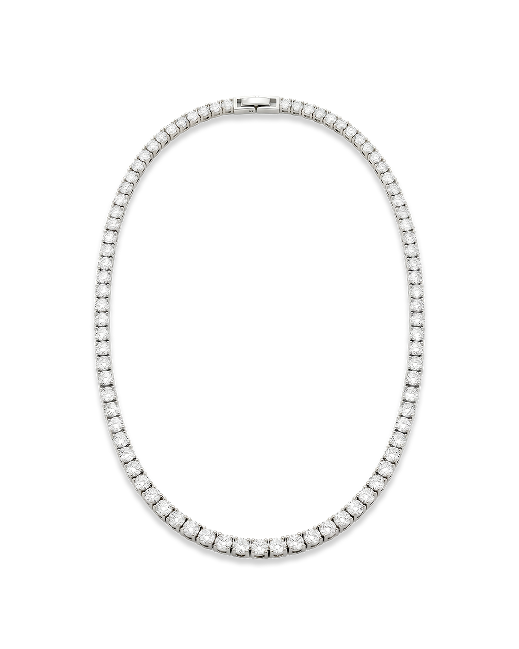 Cecil CZ Tennis Necklace