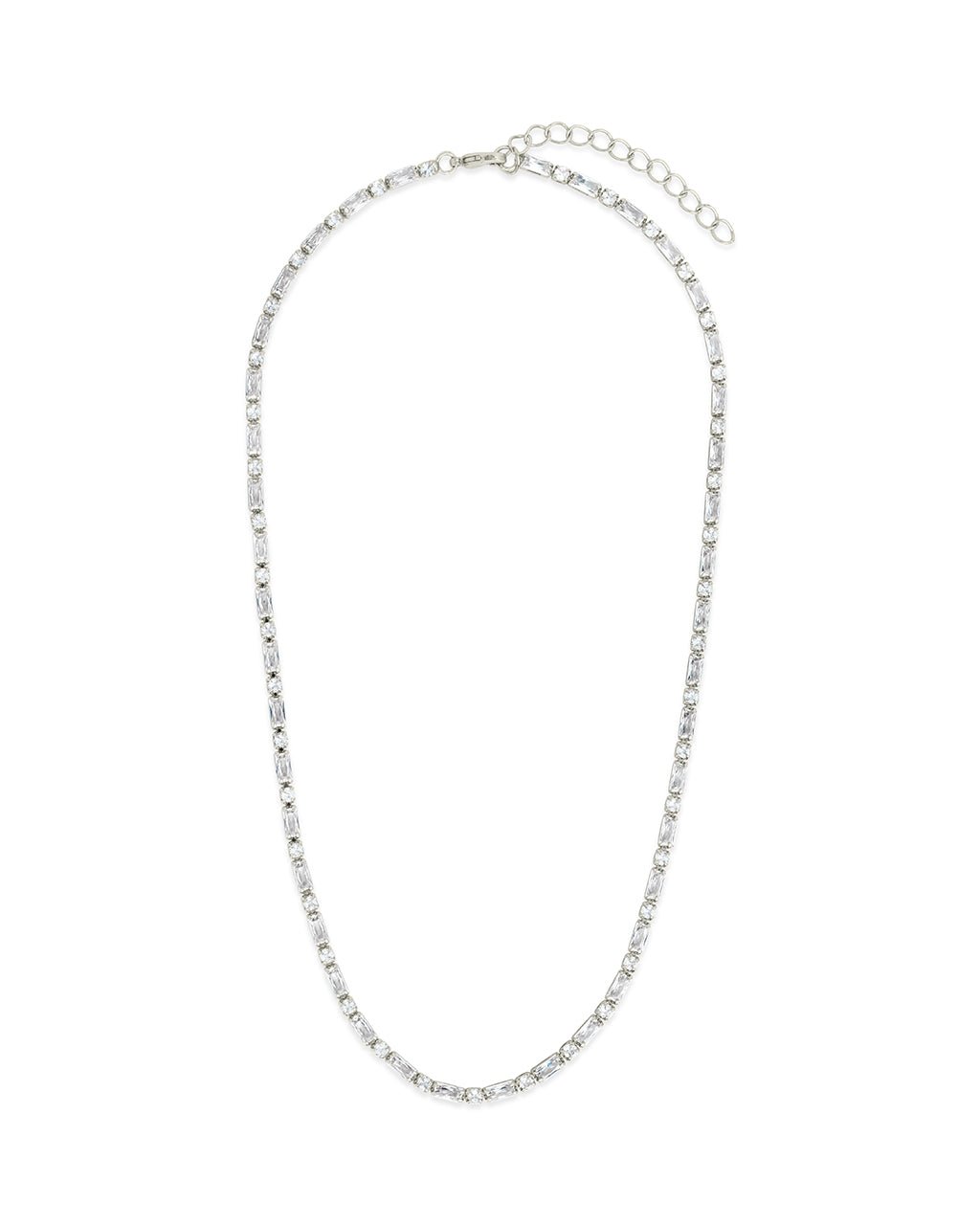 Georgia CZ Tennis Necklace