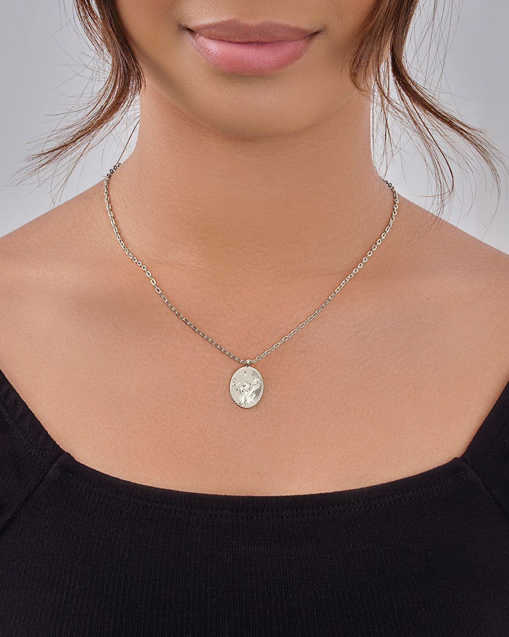 Engraved Garden Pendant
