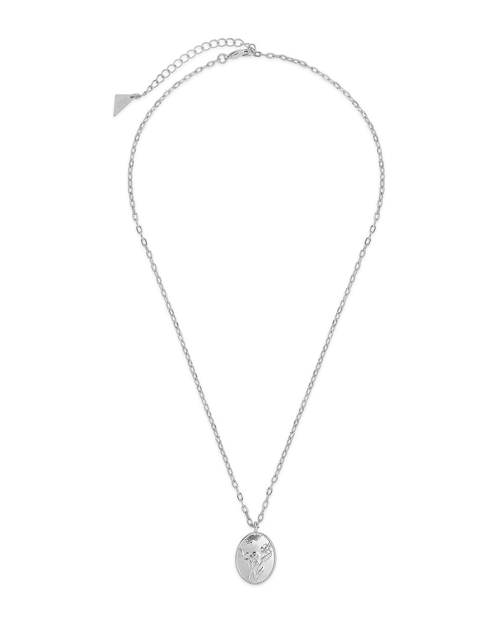Engraved Garden Pendant
