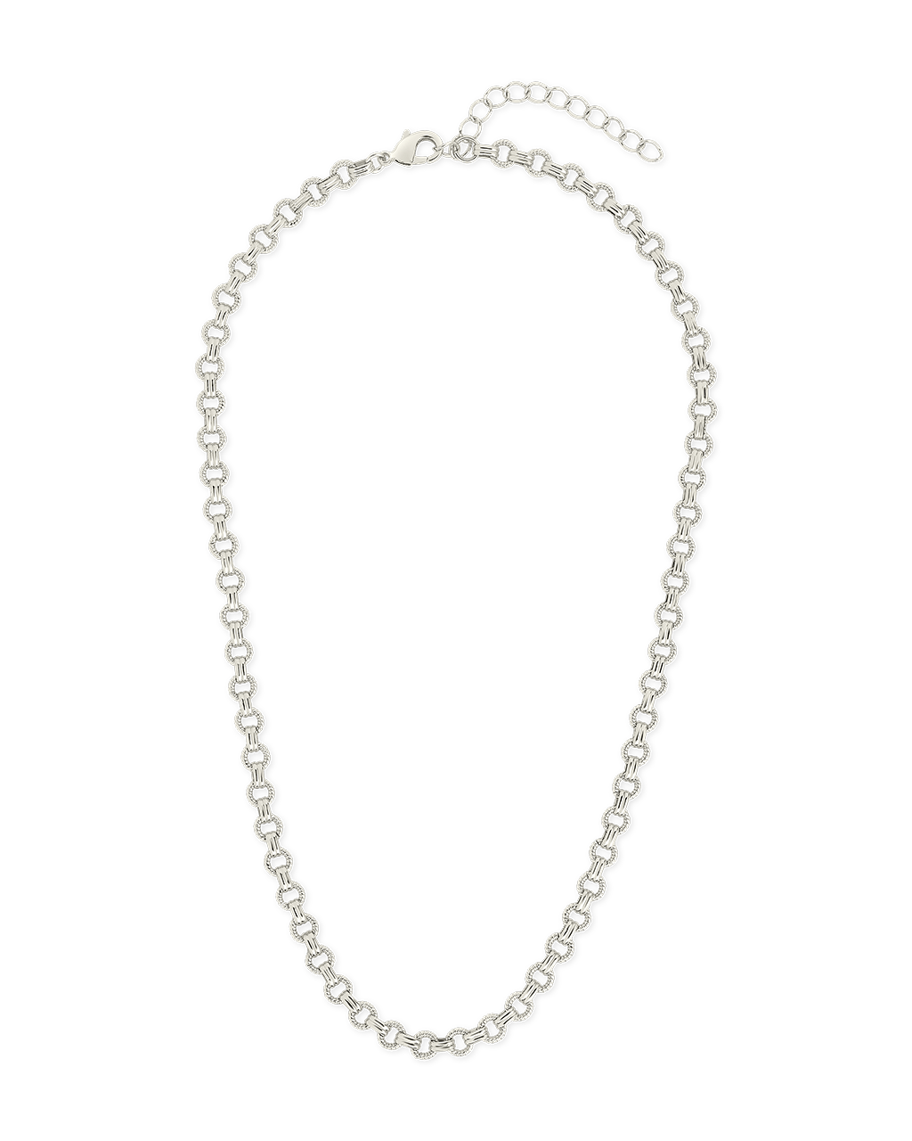 Parker Textured Chain Necklace