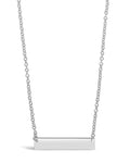 Sterling Silver Mini Bar Pendant