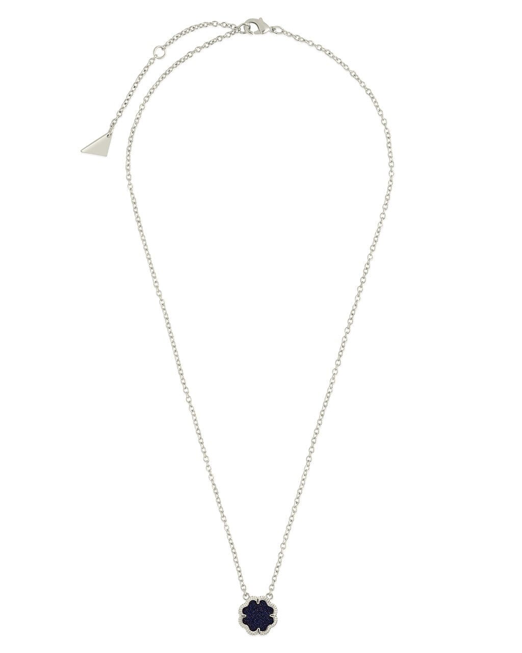 Rose Petal Pendant Necklace