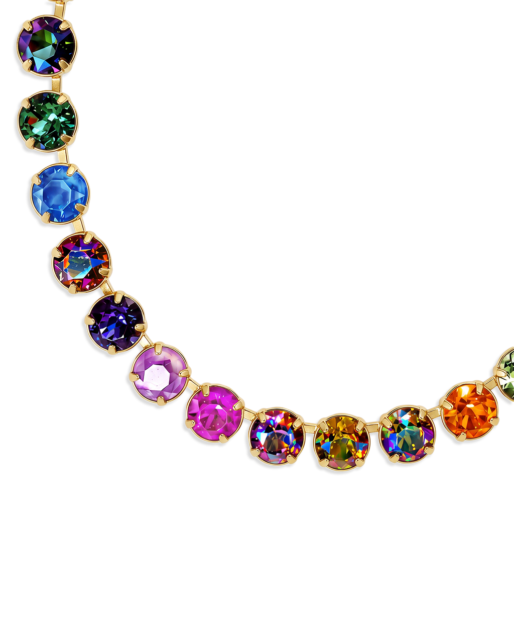 Luminous Rainbow Necklace
