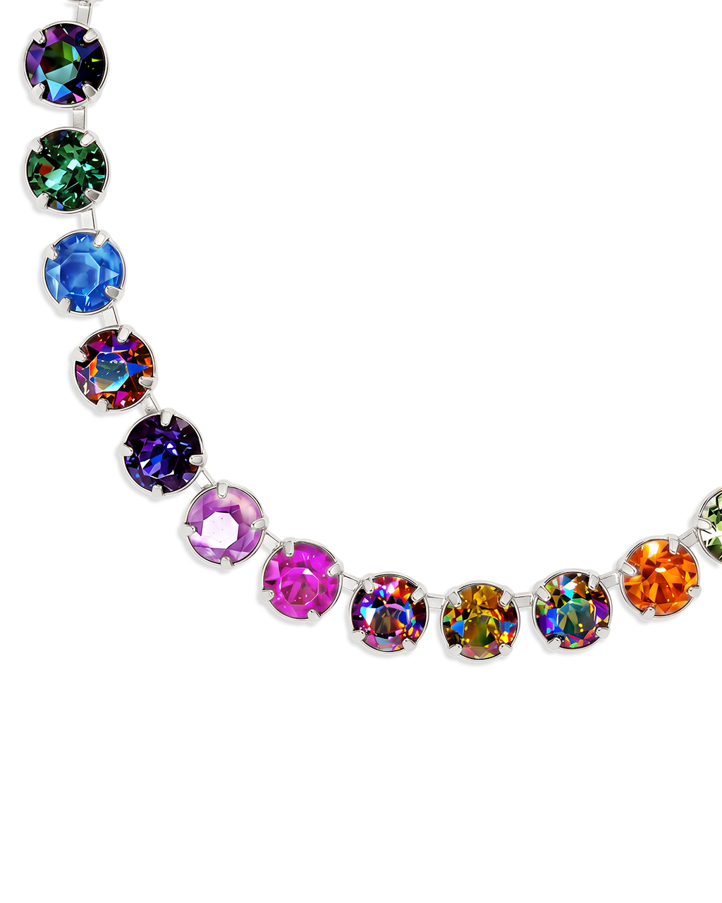 Luminous Rainbow Necklace