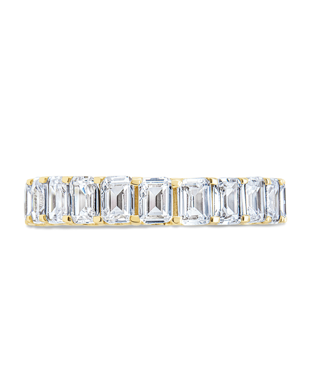 Sterling Silver Rio Baguette CZ Ring