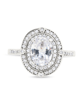 Sterling Silver Cohen CZ Ring