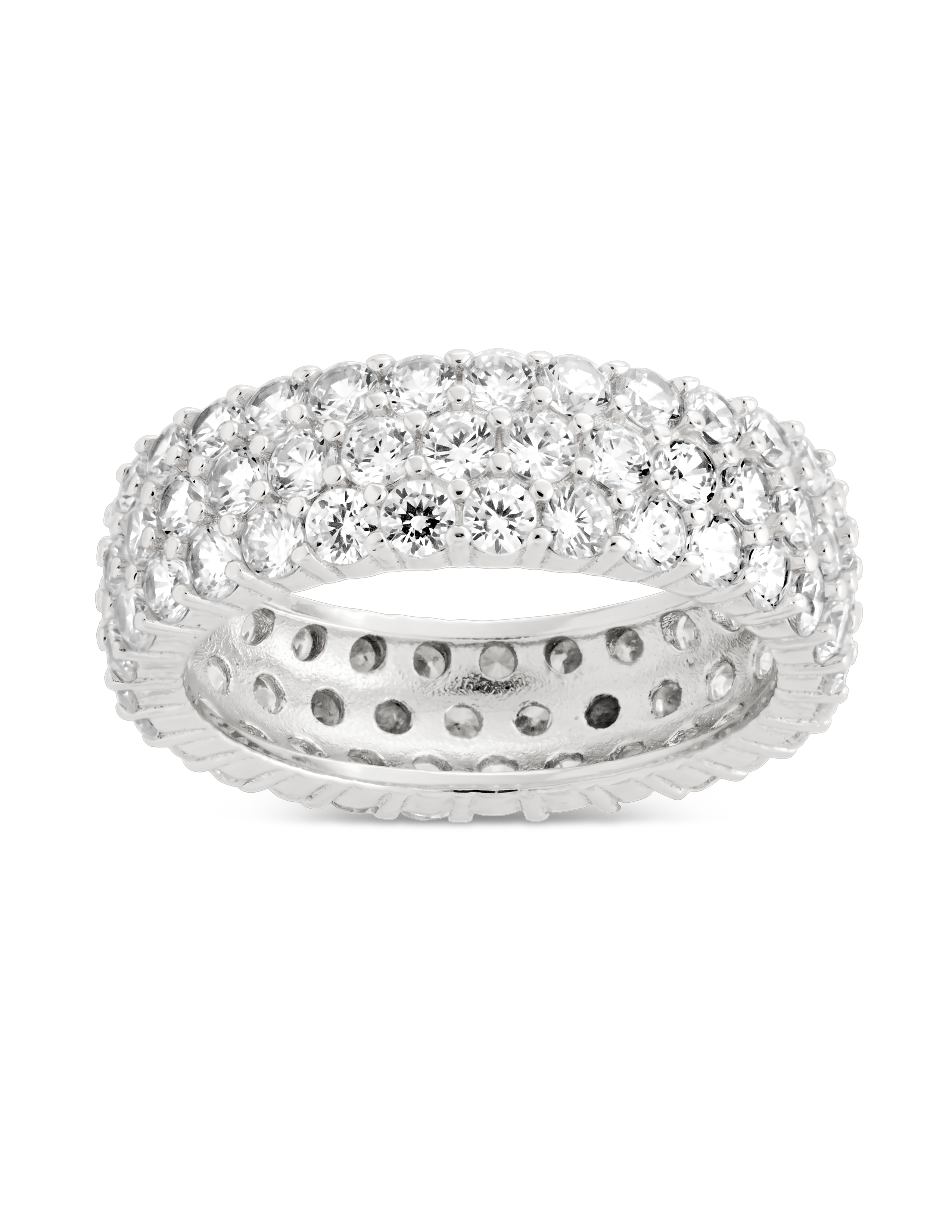 Sterling Silver Kate CZ Ring