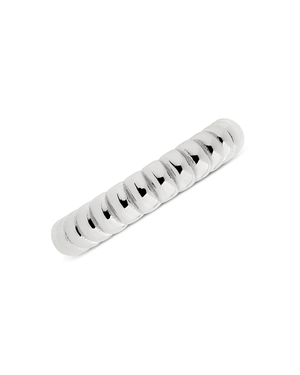 Sterling Silver Bubble Band Ring