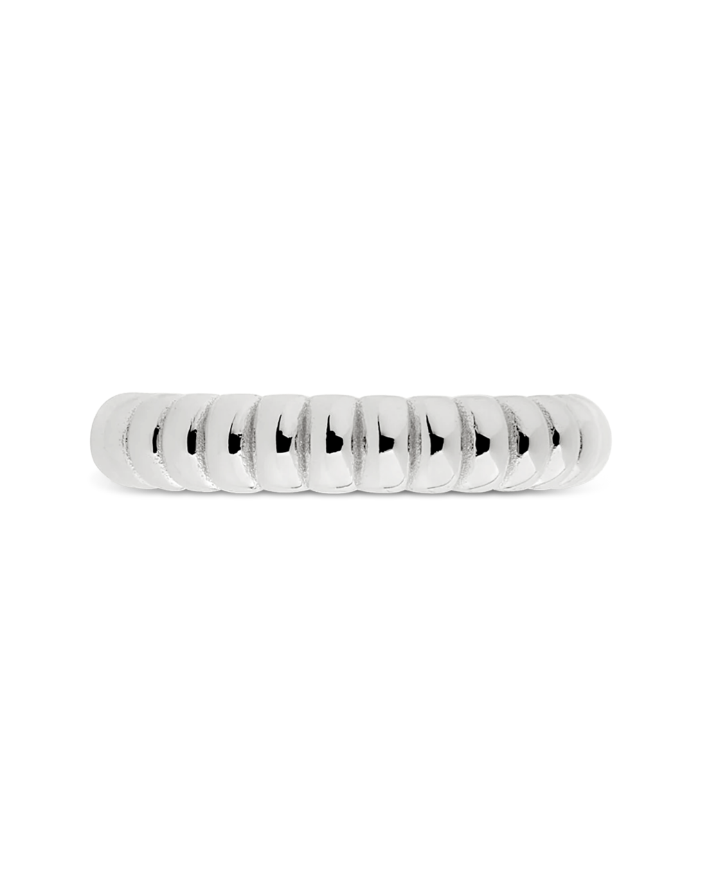 Sterling Silver Bubble Band Ring