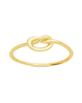 Sterling Silver Love Knot Ring