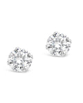Sterling Silver 5mm CZ Stud Earrings