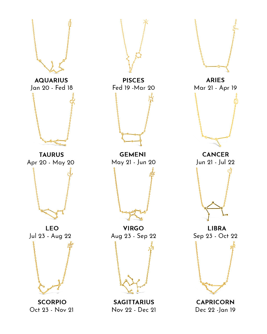 Station Constellation Pendant Necklace