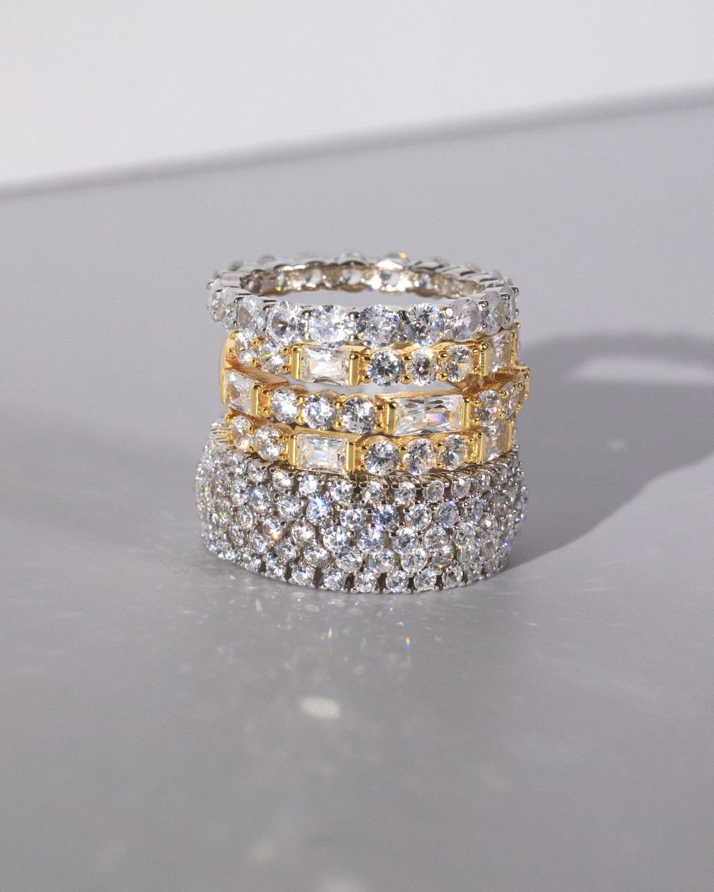 Sterling Silver Kornelia Eternity Ring