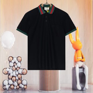 Gucci Embroidered Polo Shirt