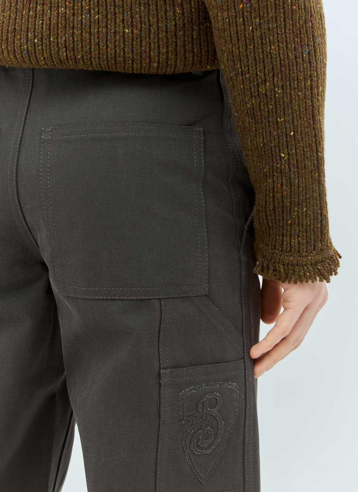 Burberry Men Cotton Carpenter Pants