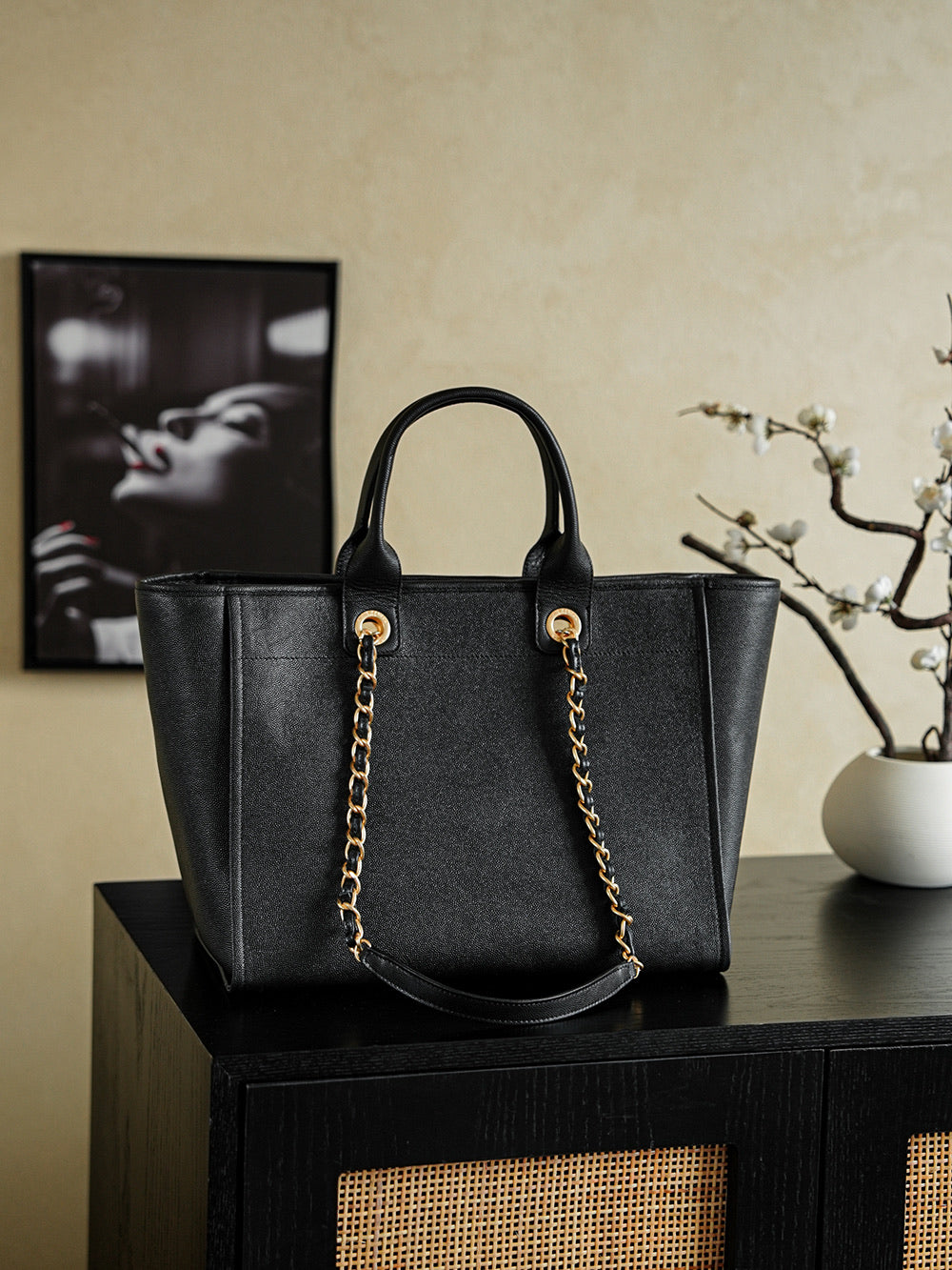 Chanel Ball Pattern Shopping Bag