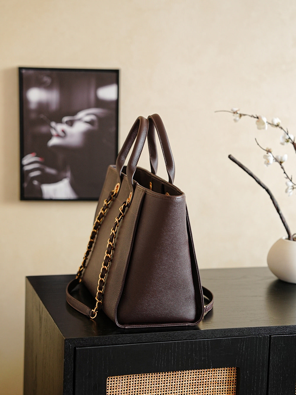 Chanel Ball Pattern Shopping Bag