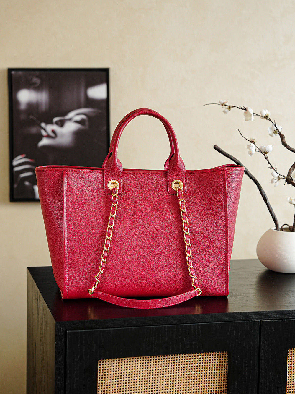 Chanel Ball Pattern Shopping Bag