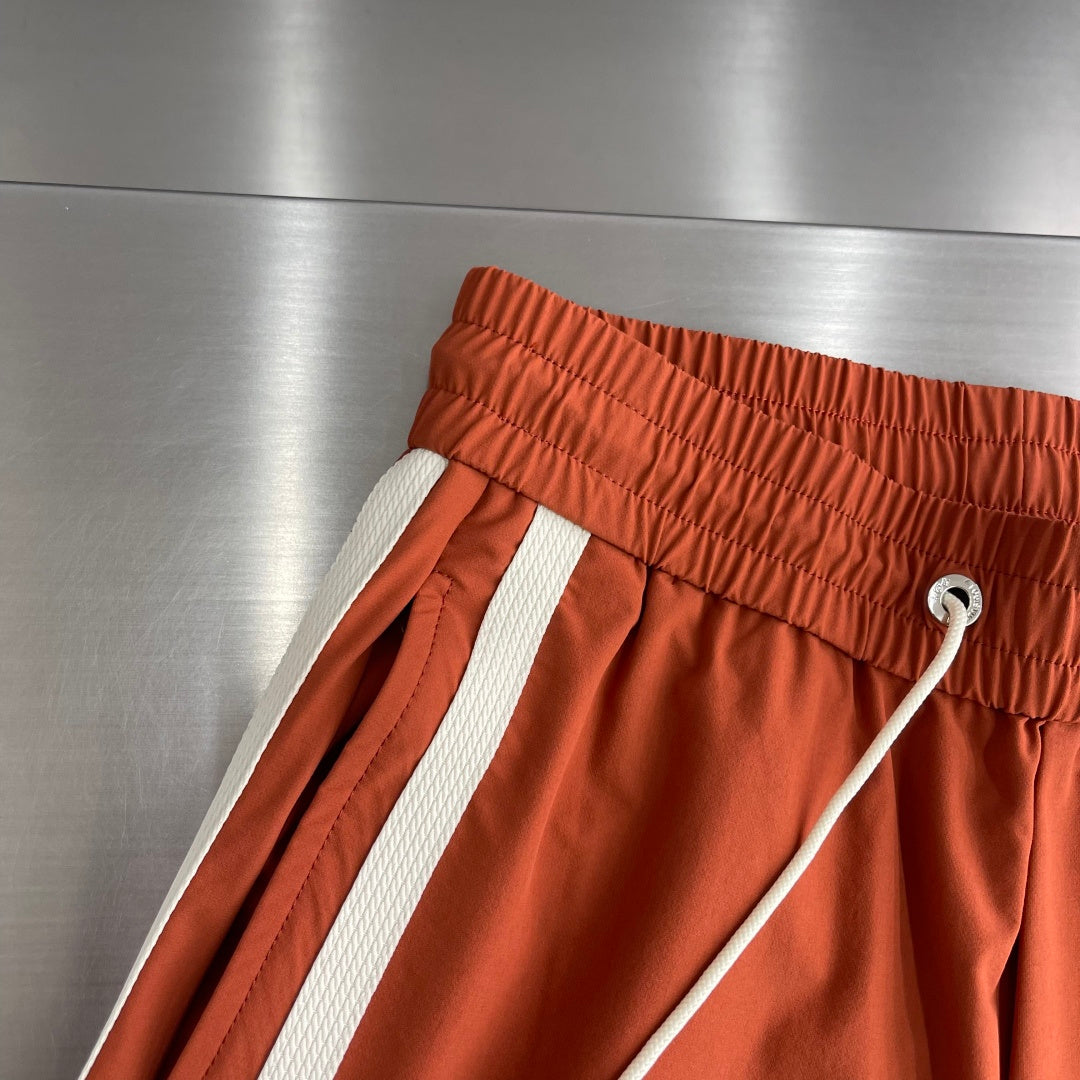 LV Embroidered Casual Trousers