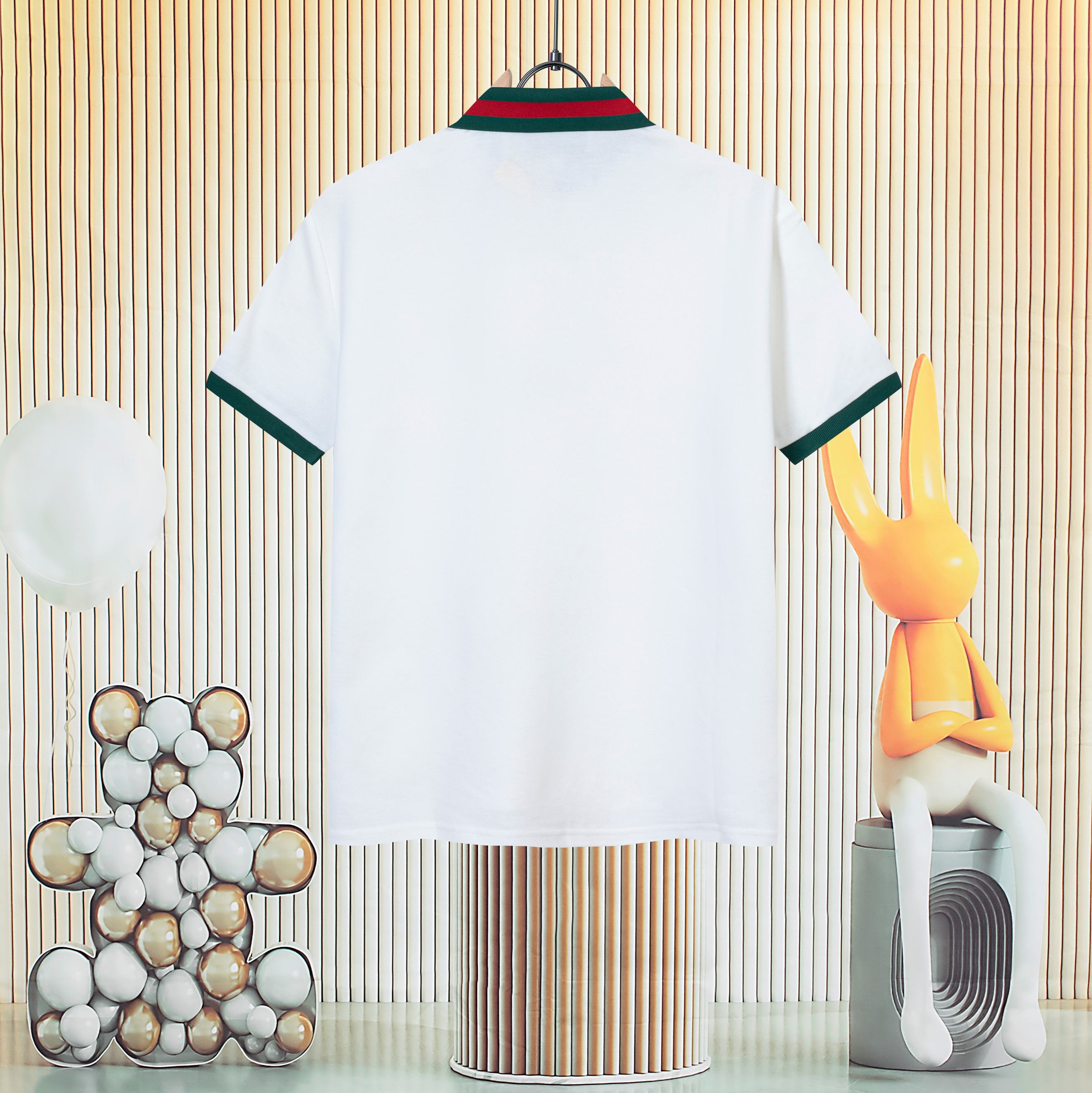 Gucci Embroidered Polo Shirt