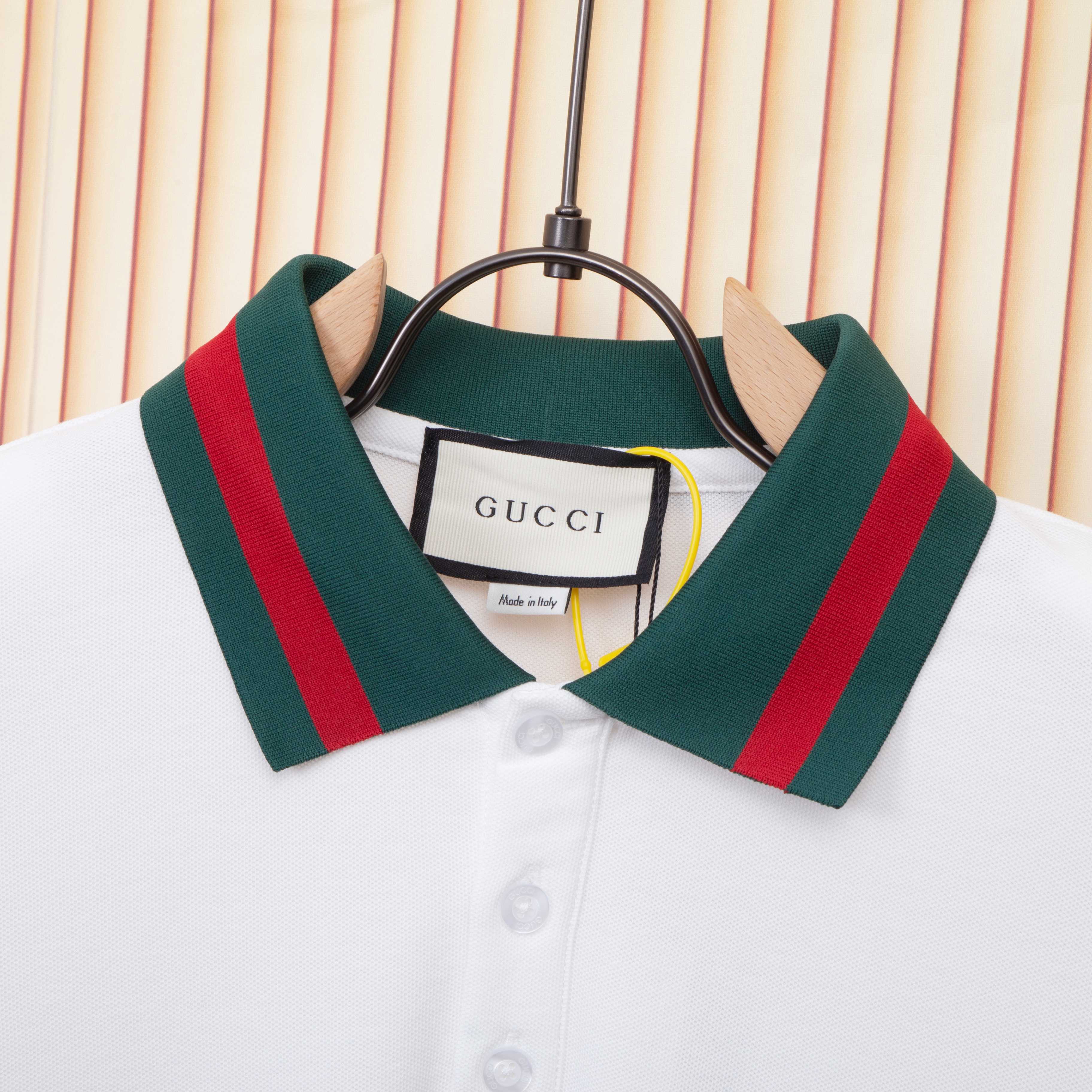 Gucci Embroidered Polo Shirt