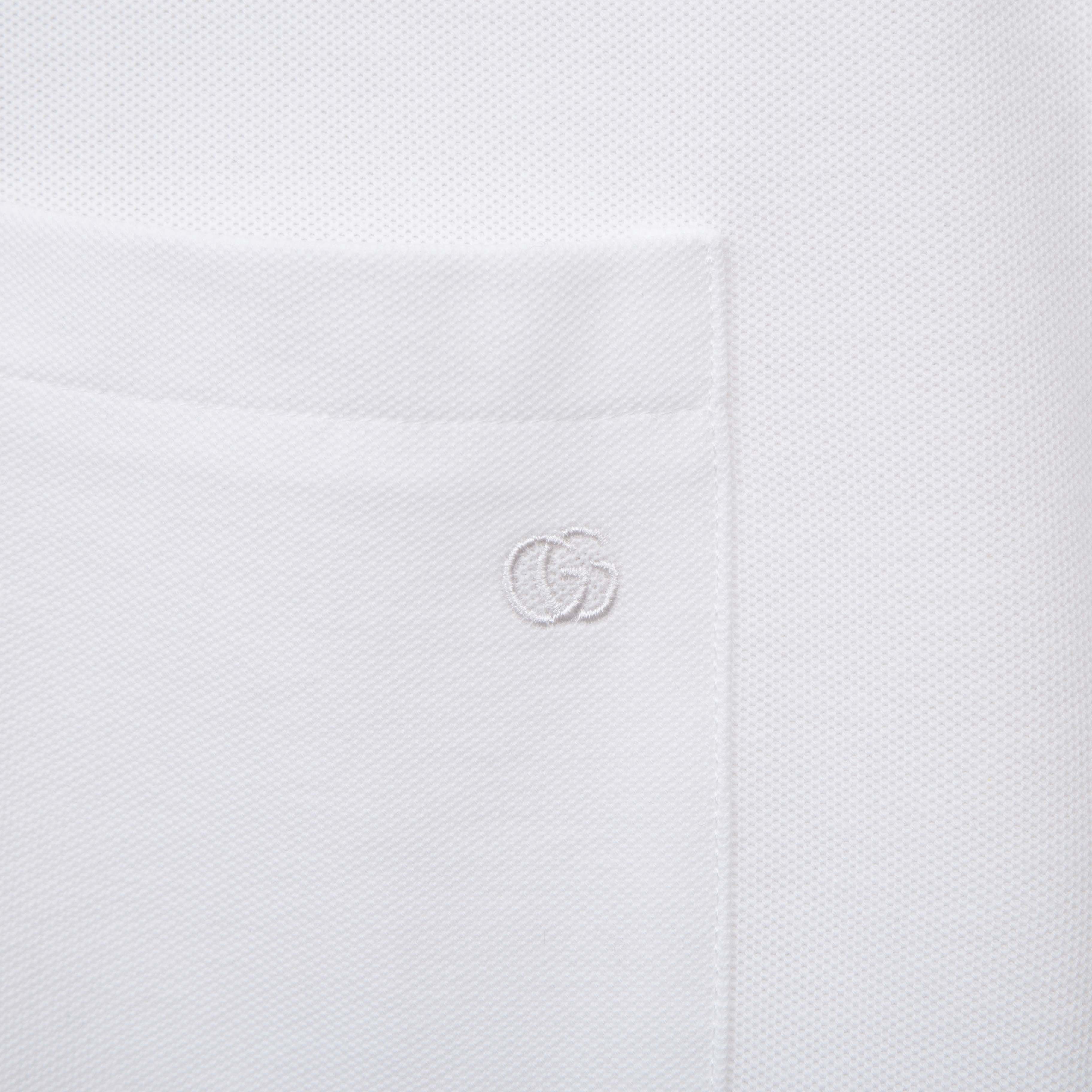Gucci Embroidered Polo Shirt