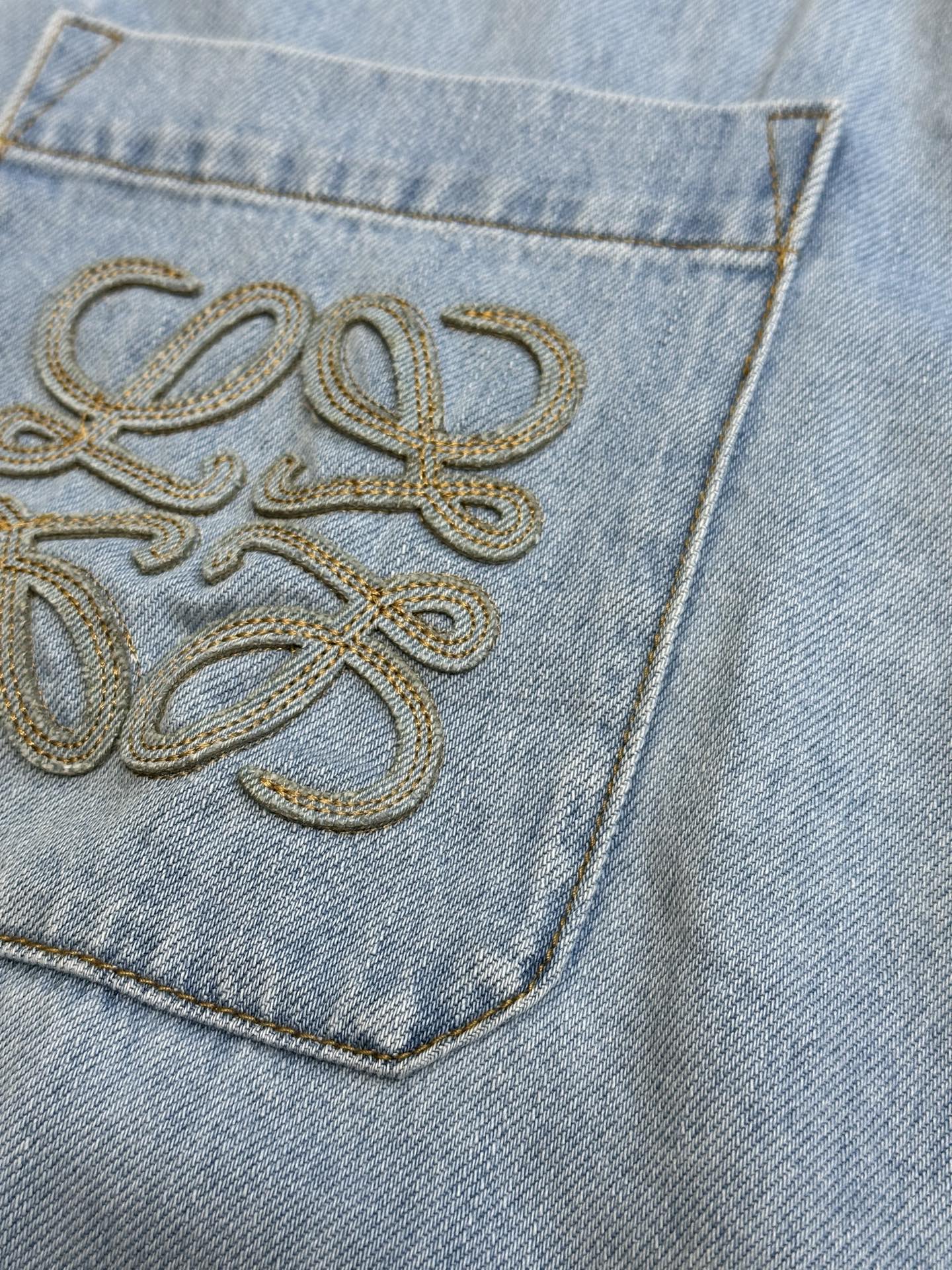 Loewe Embroidered Short Sleeve Shirt