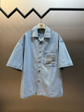 Loewe Embroidered Short Sleeve Shirt