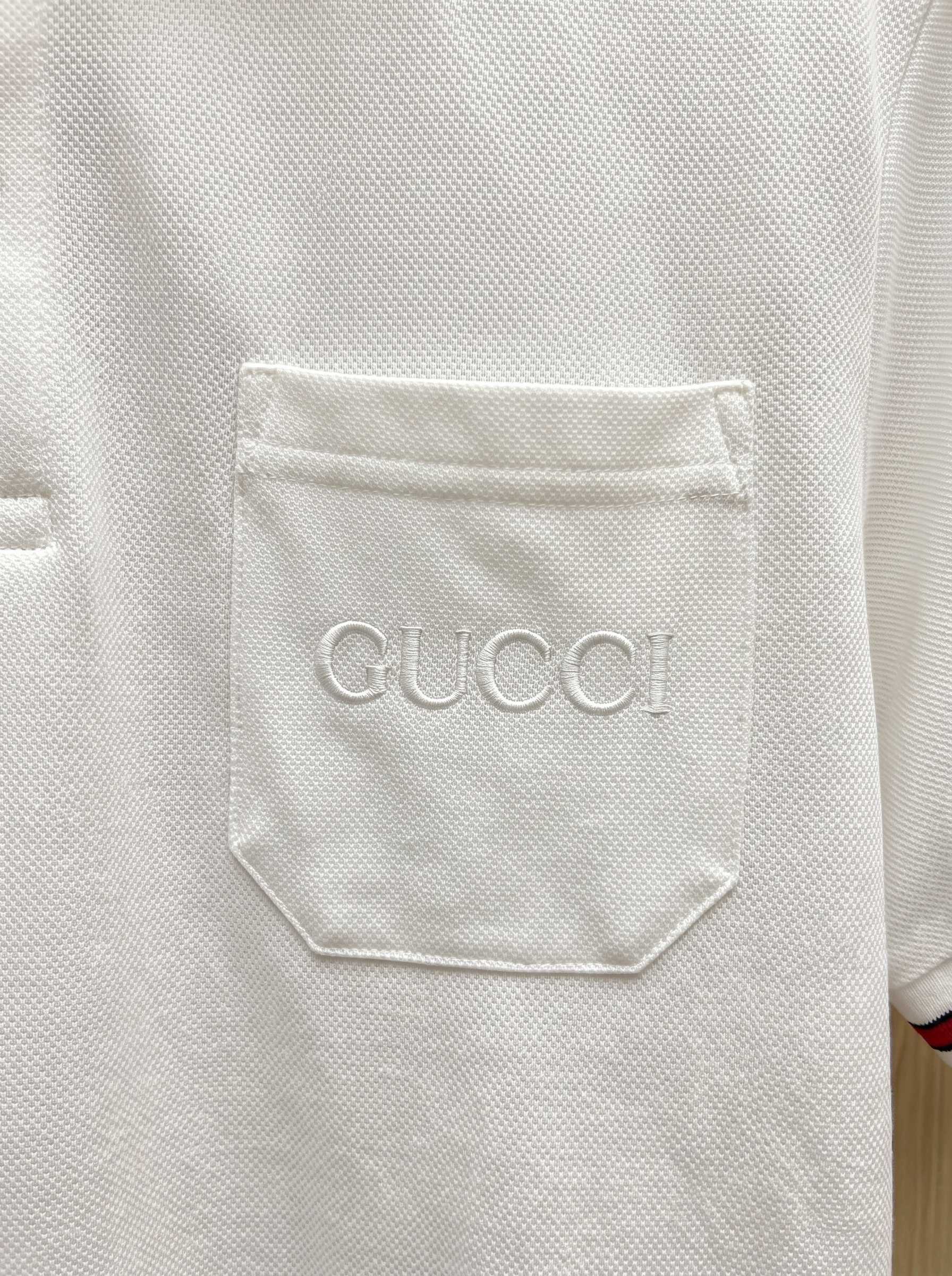 Gucci Embriodered Polo Shirt