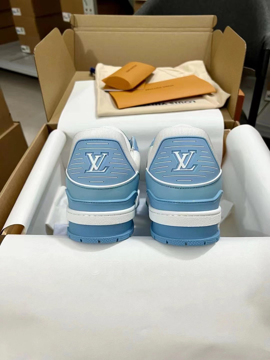 LV Multi Color Trainers