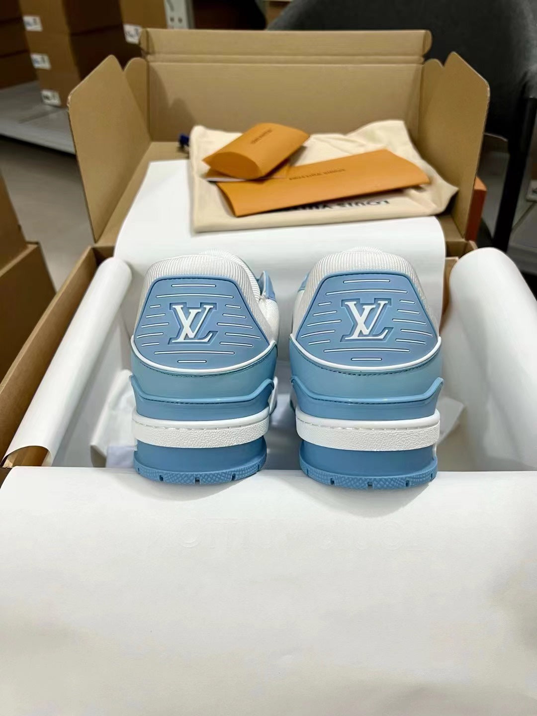 LV Multi Color Trainers