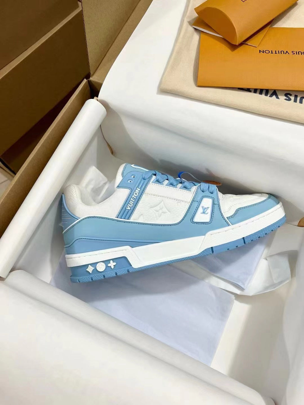 LV Multi Color Trainers