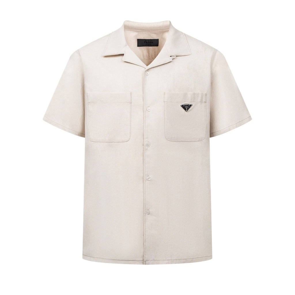 Prada Linen Short Sleeve Shirt