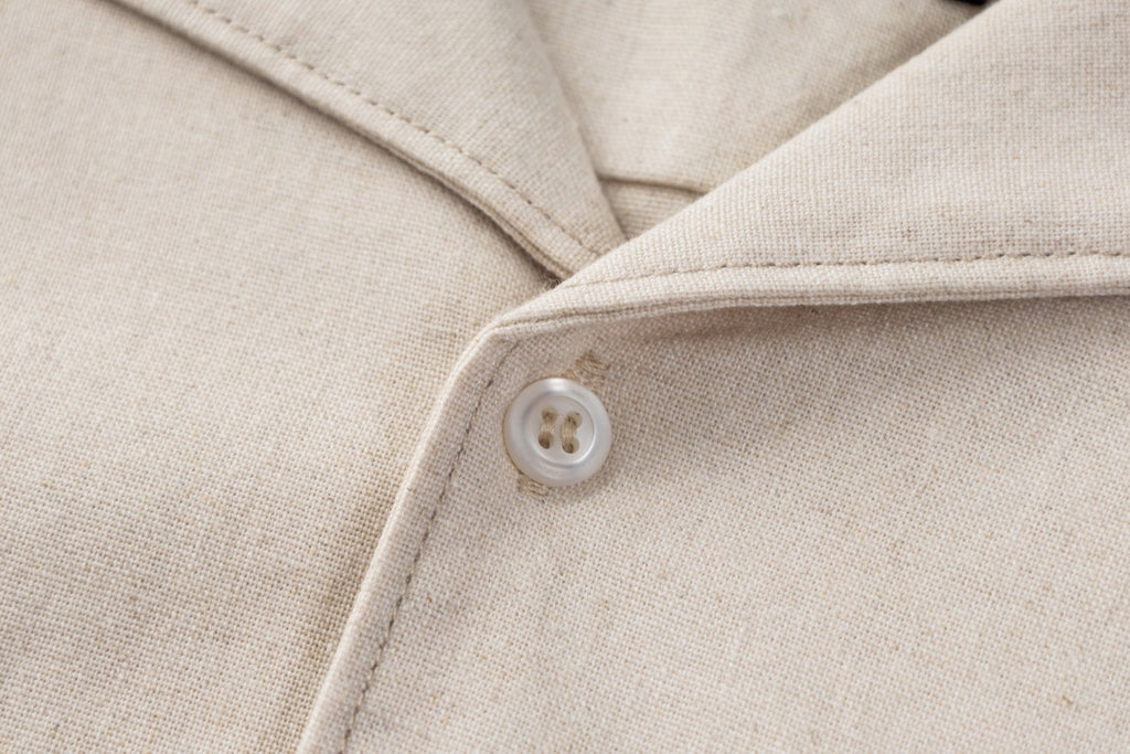 Prada Linen Short Sleeve Shirt
