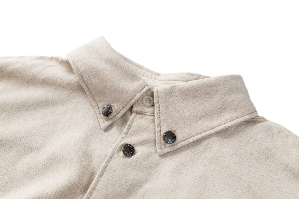 Prada Linen Long Sleeve Shirt