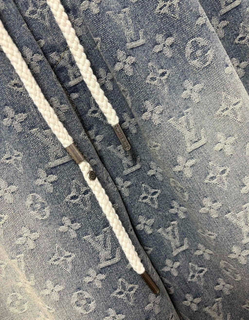 LV All-over Jacquard Denim Shorts