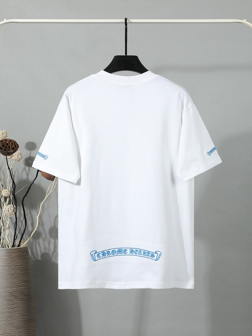 Chrome Heart Embroidered T-Shirt