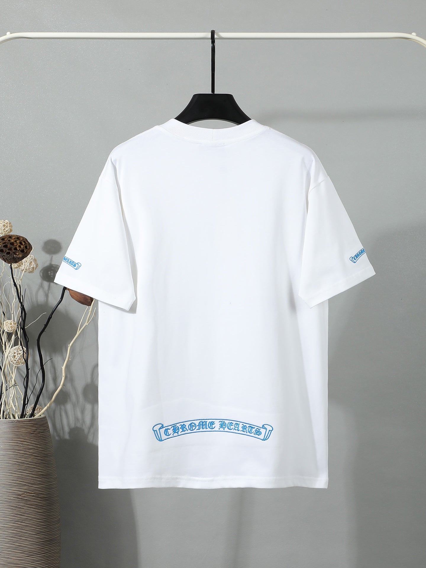 Chrome Heart Embroidered T-Shirt